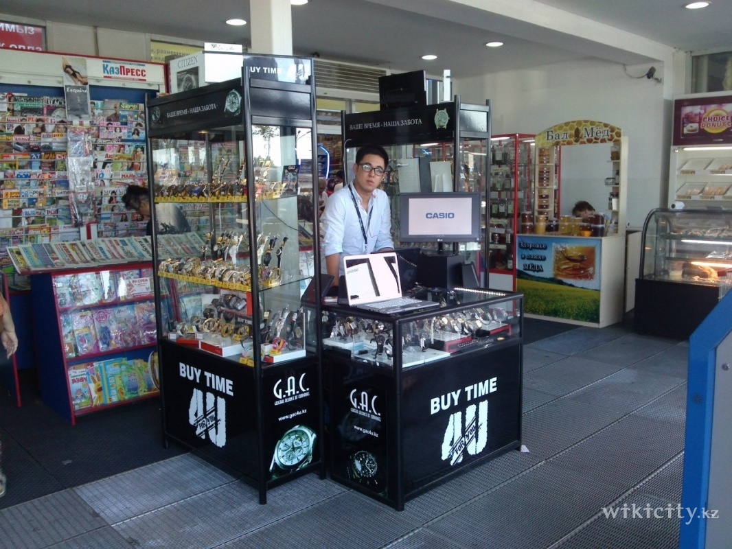 Фото G.A.C. Buy Time 4U - Almaty. 02.08.2013 открылось новое Торговое место в Magnum Cash & Carry на Рыскулова Джангильдина