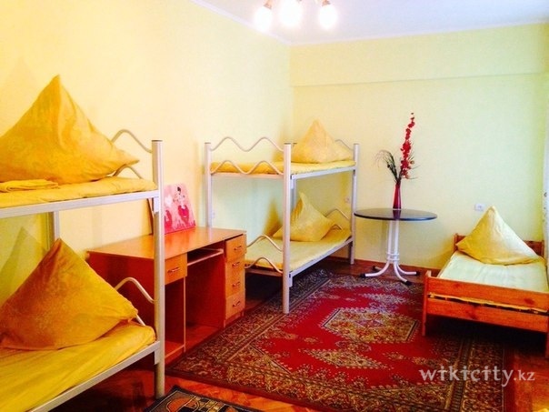Фото Kaz-hostel - Almaty. Комната на 5 гостей