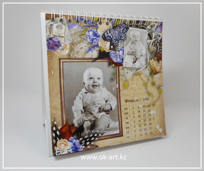 Фото OK-ART - Алматы. Изготовление календарей с вашими фотографиями