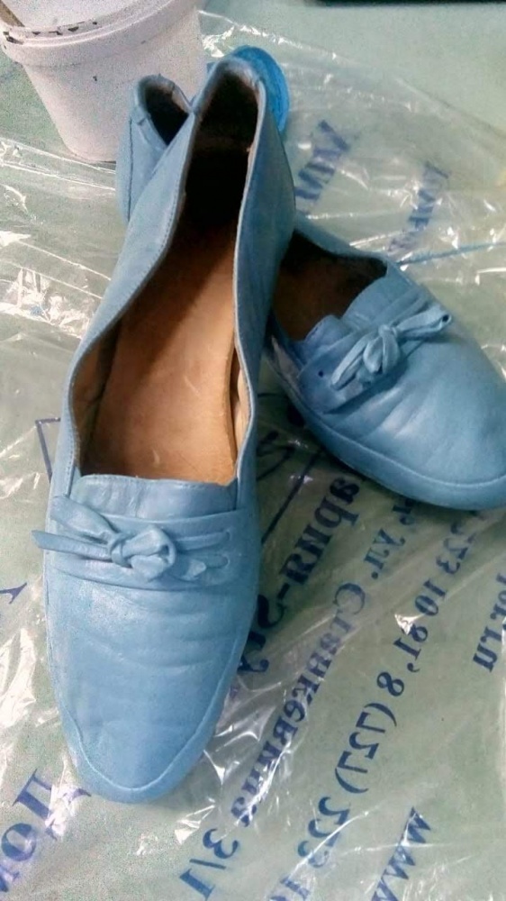 Фото ДЭН - Алматы. Восстановление обуви! 
<br>После чистки и покраски