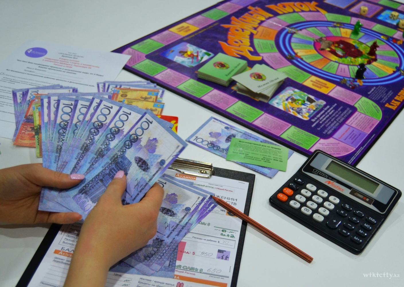 Фото Just Cashflow - Астана. Составление личного финансового плана. У кого доход от 500 000тг в месяц