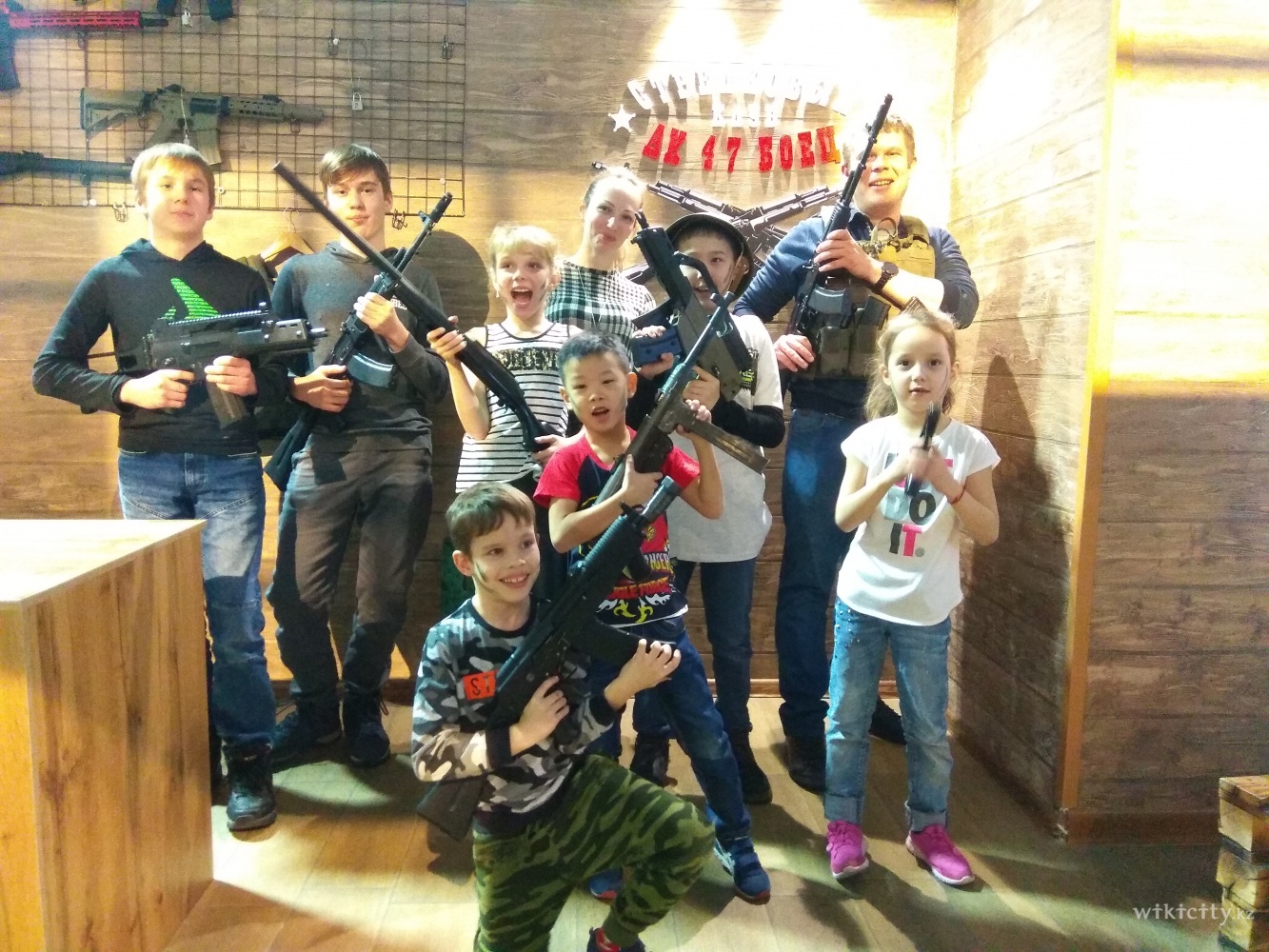 Фото АК-47 Боец - Алматы. Крутые дни рождения для детей