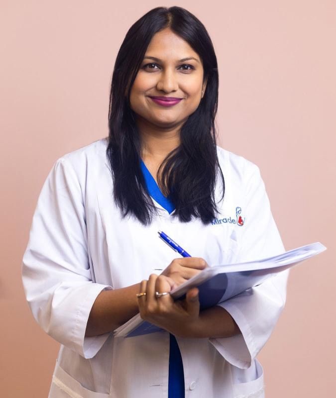 Фото Miracle IVF - Алматы. Репродуктолог Снеха Рахатекар. Стаж 12 лет.<br>MBBS,DGO,DNB,<br>MRCOG(UK), Fellowship in Reproductive Medicine(India), Advanced diploma in Reproductive medicine (Germany)