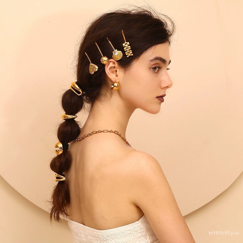Фото Mimi Jewelry - Алматы. Заколки бижутерия из позолоты Mimi Jewelry