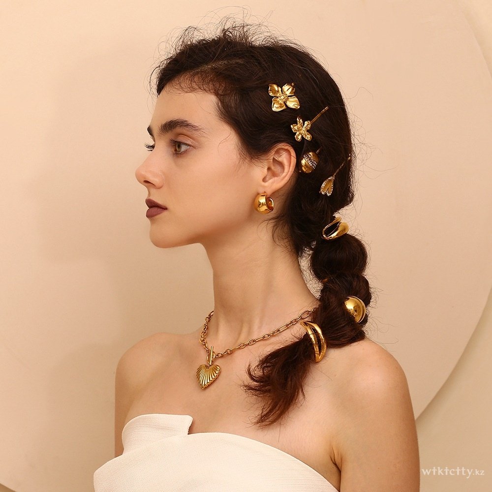 Фото Mimi Jewelry - Алматы. Заколки бижутерия из позолоты Mimi Jewelry