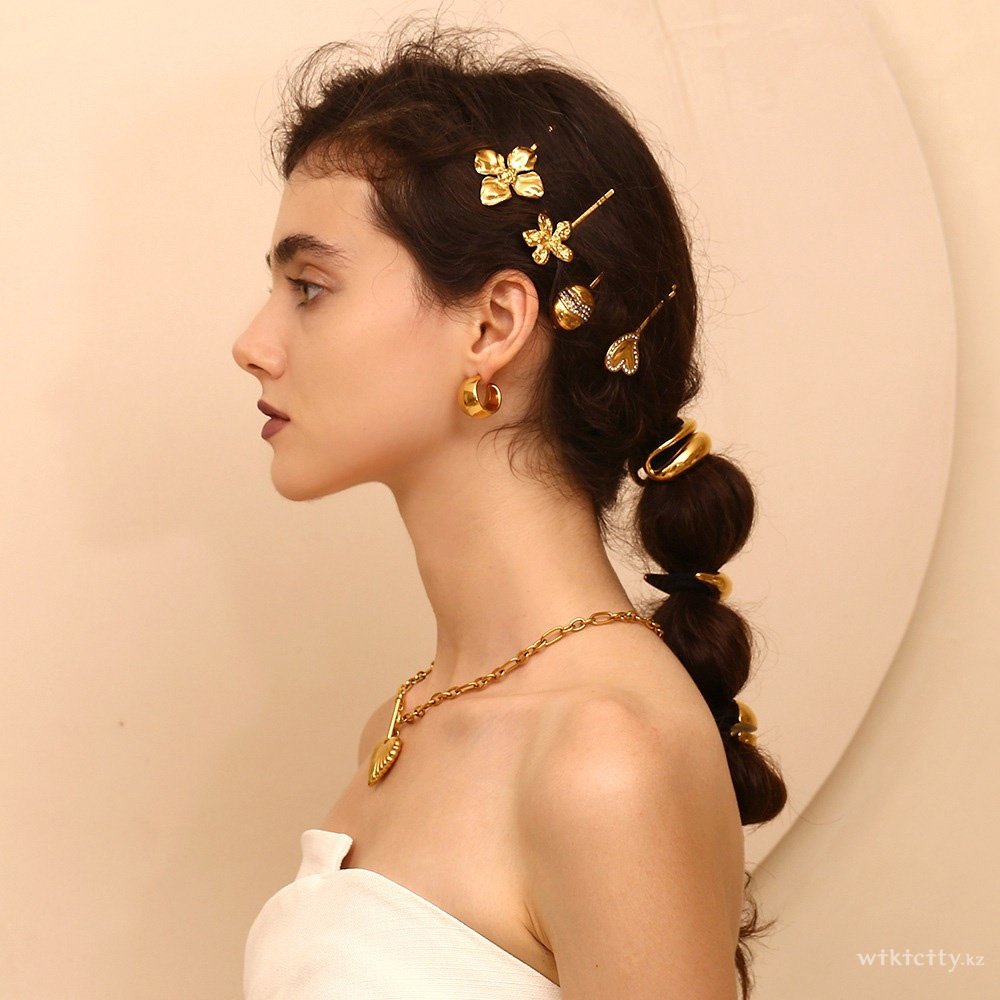 Фото Mimi Jewelry - Алматы. Заколки бижутерия из позолоты Mimi Jewelry