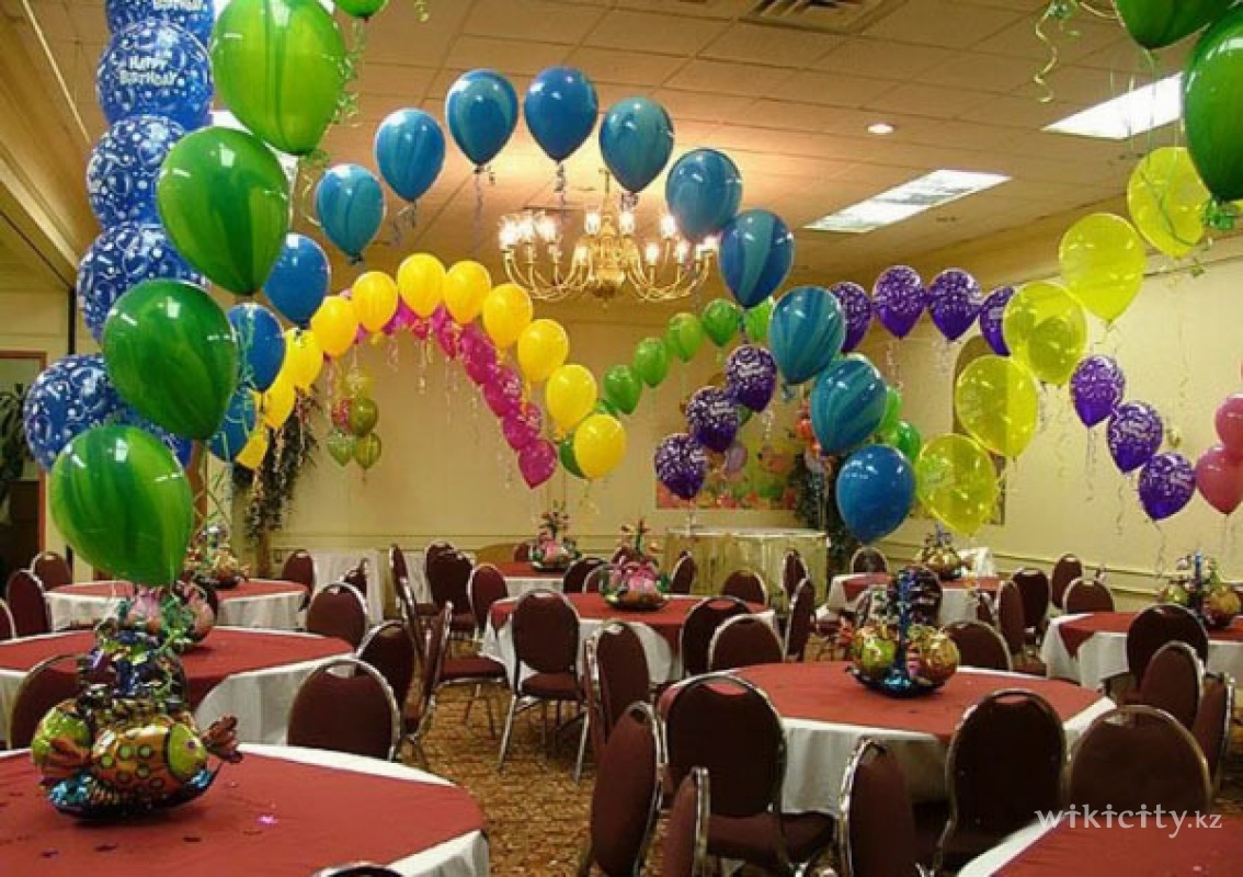 Оформление зала воздушными шарами. Украшение шарами. Украшение зала шарами. Украшение праздничного зала шарами. Украшение шарами на юбилей.