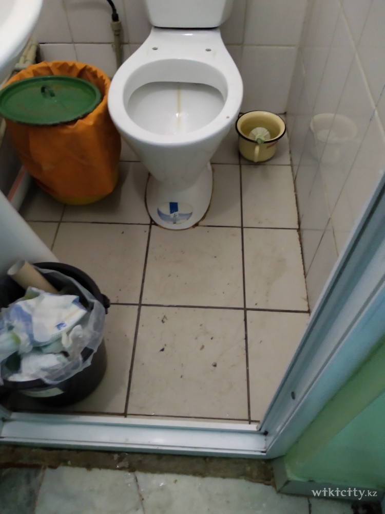 Фото Детская городская клиническая инфекционная больница Алматы. В туалет зайти не возможно