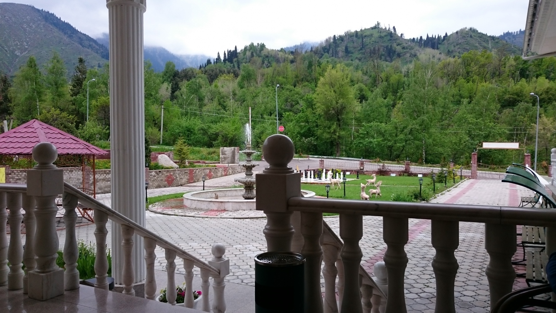 вид с крылечко 