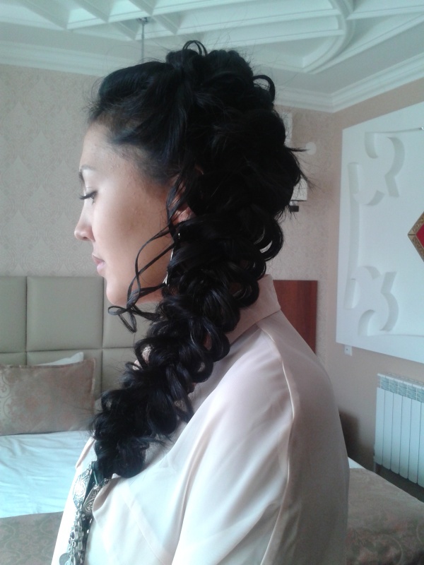 плетение с трессами