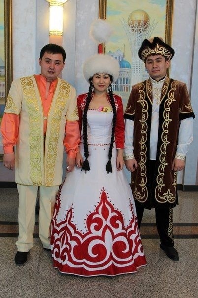 Прокат казахских национальных костюмов размеры от 40 до 56 от 3000 тенге