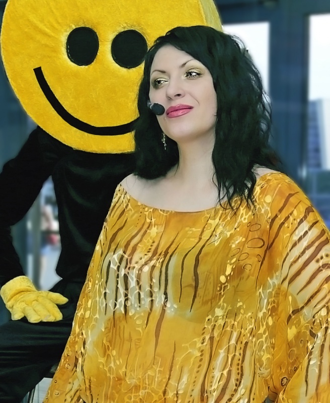 Ведущий торжеств Анна Невская