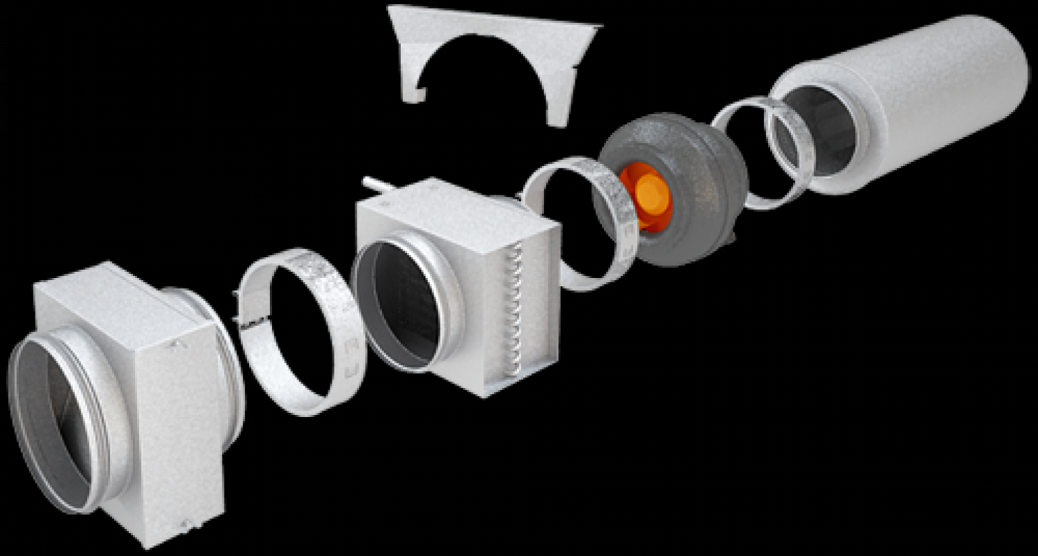 круглое канальное оборудование