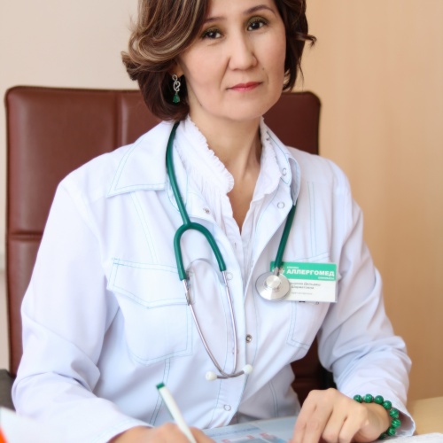 Фото Аллергомед Almaty. Кадырова Дильдаш Шарметовна - врач - аллерголог высшей категории.