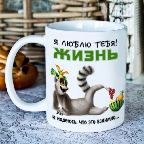 Фото OK-ART Алматы. Кружки с прикольными надписями