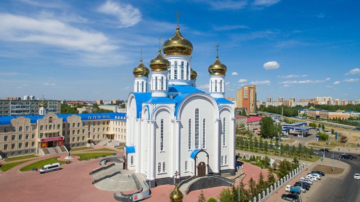 Фото Свято-Успенский кафедральный собор Астана. 