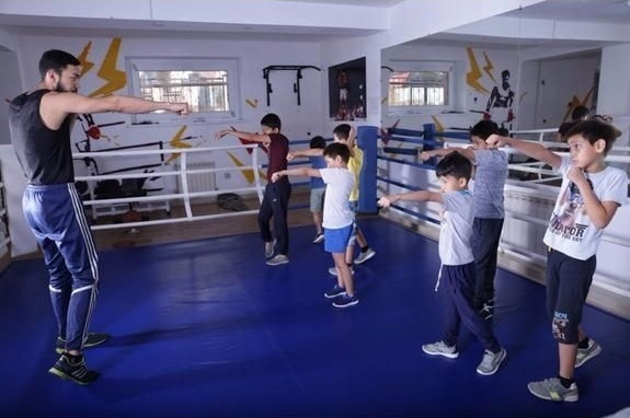 Фото K2 boxing club Алматы. 