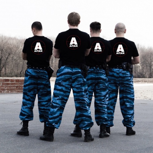 Фото AITAN Алматы. Охранники с боевым опытом