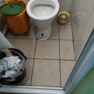 Фото Детская городская клиническая инфекционная больница - Алматы. В туалет зайти не возможно